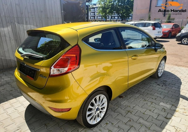 Ford Fiesta cena 24999 przebieg: 122000, rok produkcji 2012 z Brzeg Dolny małe 781